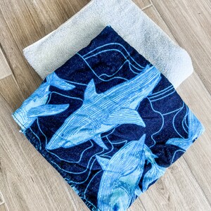 Swimming Shark Towel Pants image 5