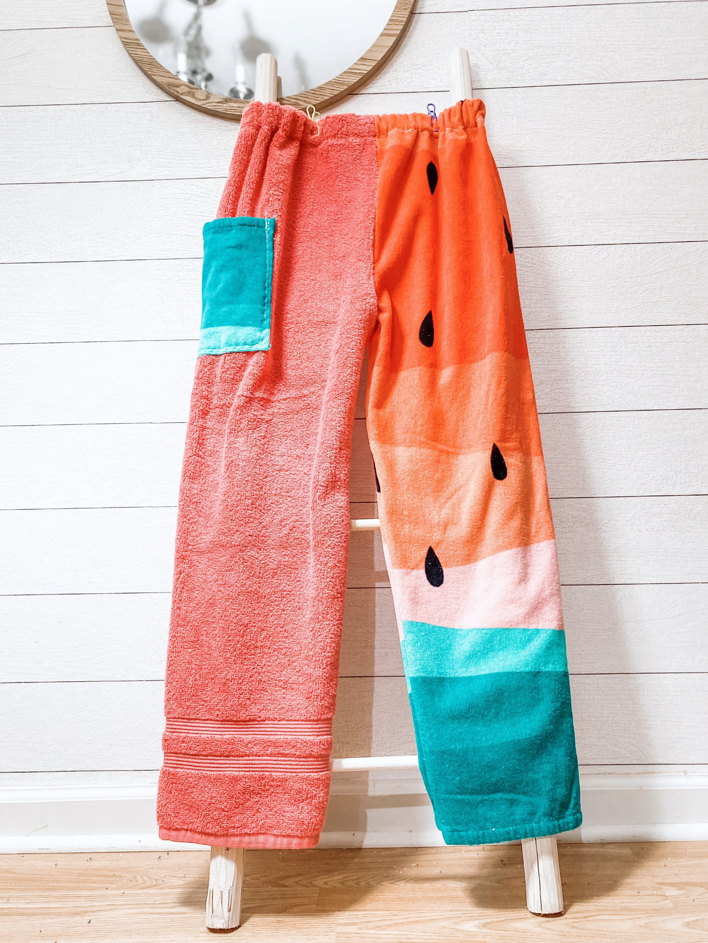 Watermelon Slice Towel Pants