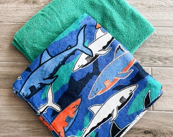 Color Camo Shark Towel Pants