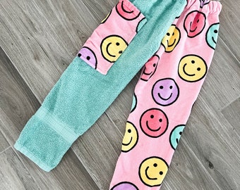 Pink Smile Towel Pants