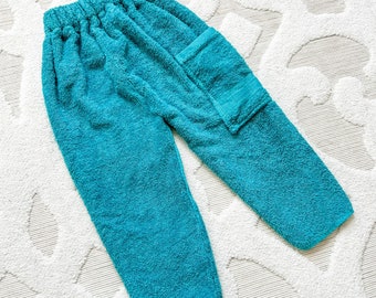 Just Teal Towel Pants