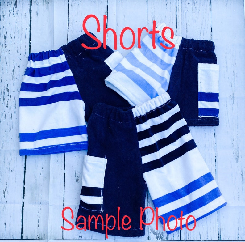 Swimming Shark Towel Pants image 6