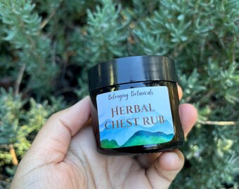 Ungüento herbal para el pecho