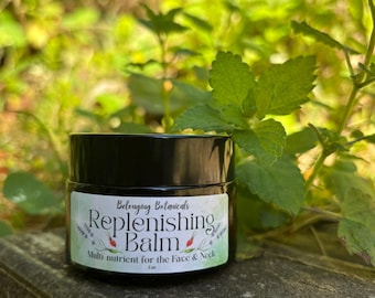 Replenishing Balm: nutrient dense skin care for the face & neck