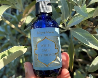 Hidrosol de salvia blanca 2 oz
