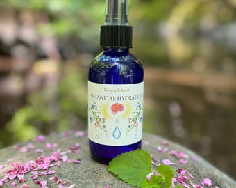 Botanical Hydration Hydrosol Blend // combination of beautiful leaf and flower hydrosols for refreshment or mixing with skin balms and oils