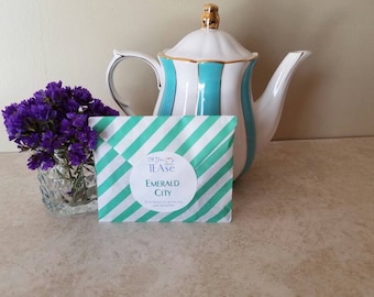 Oh You, TEAse Artisan Tea Blend "Emerald City" Mint Green Tea - Petite Pack Free Shipping