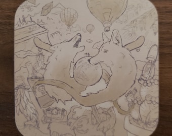 Desert spirit sticker