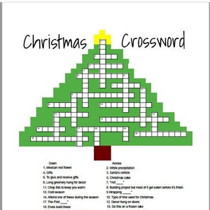 Christmas Crossword