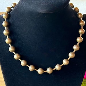 The Best Big Ball chain necklace/choker