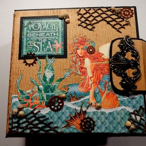 Voyage Beneath the Sea - PDF Mini Album Tutorial