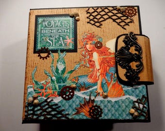 Voyage Beneath the Sea - PDF Mini Album Tutorial