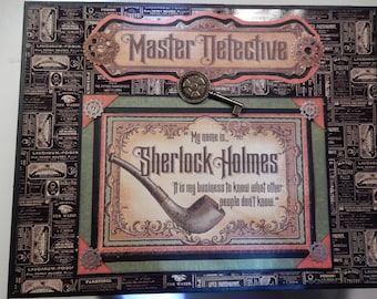 Sherlock Holmes Master Detective Mini Album PDF Tutorial