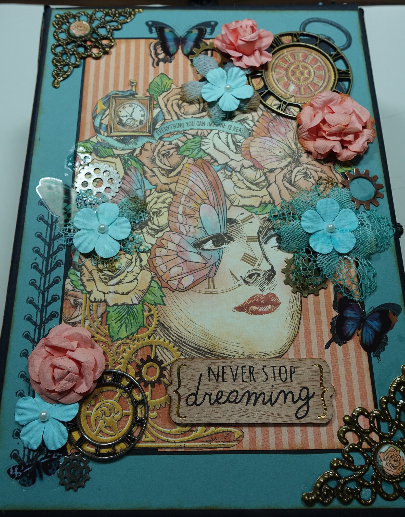 Graphic 45 Imagine Mini Album PDF Tutorial - Etsy