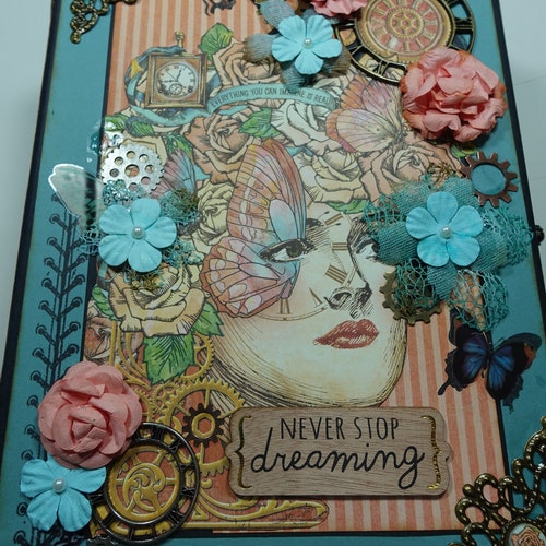 Imagine Mini Album PDF Tutorial Mini Album Tutorial Etsy