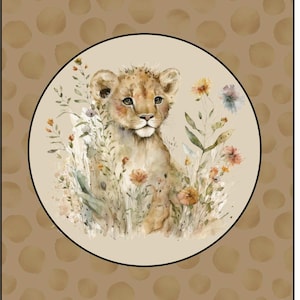 Papiers de fond à imprimer, Collection d'albums numériques, Bébés de la jungle, Papiers numériques pour chambre de bébé/bébé, Papiers pour journal indésirable