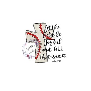 Let the field be Joyful and all that is in it..psalms 96:12