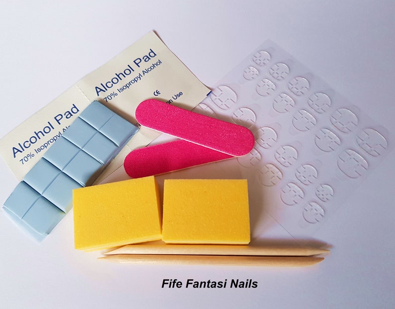 DIY Press on Nails Kit False Nails Nail Stands Glue on Etsy