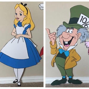 1 Alice or friends cutout prop image 2