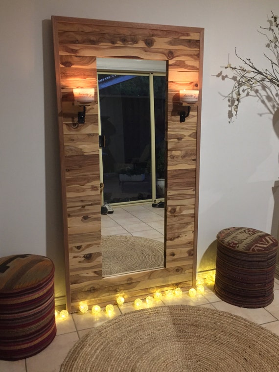 Unique Hand Made Full Length Feature Mirror From Unique Hand Made Full Length Feature