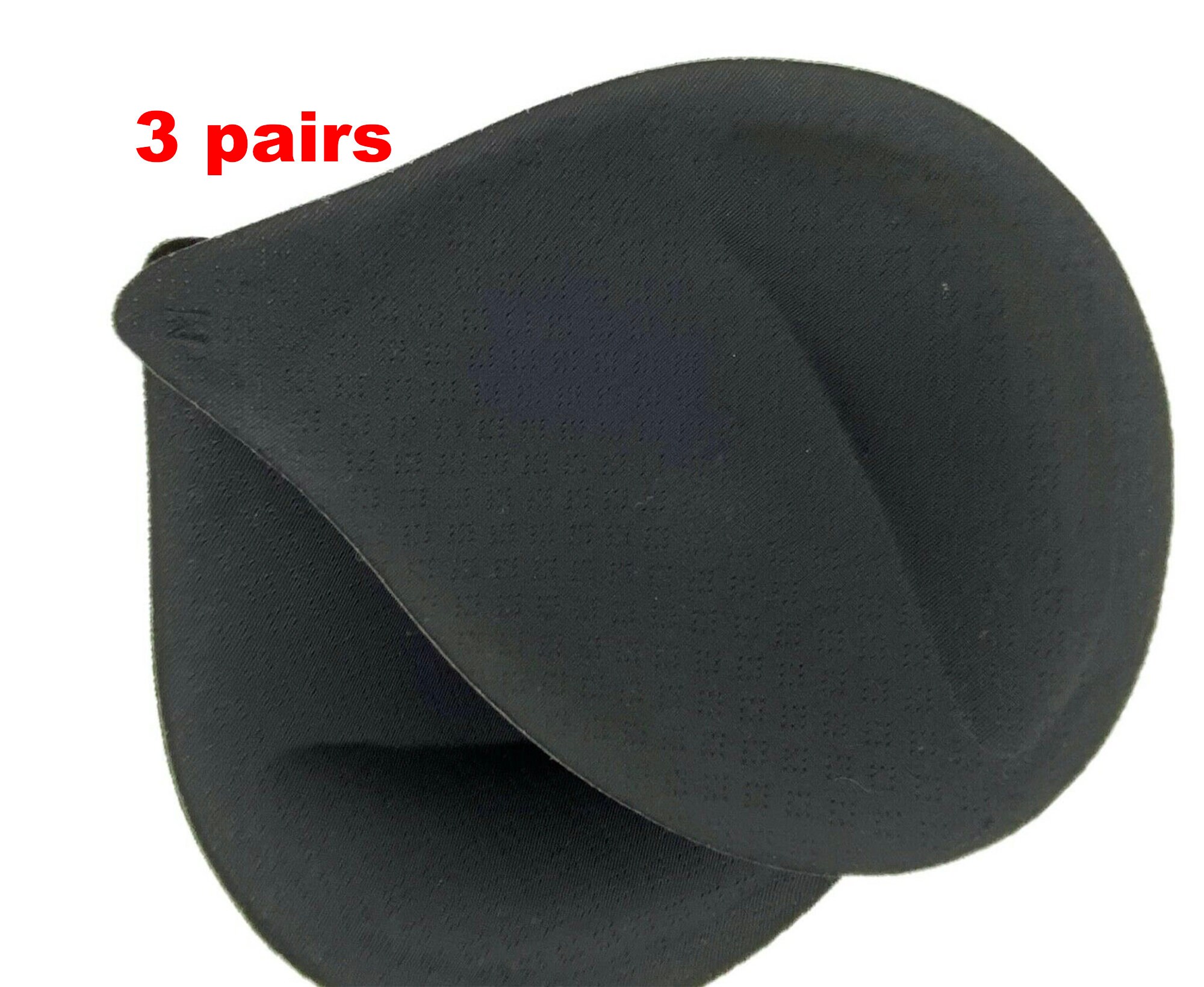 ButtonMode Coppe extra imbottite per reggiseno da inserire o cucire, push up istantaneo, supporto per aumentare il seno, per la maggior parte dei vestiti, bianco, C