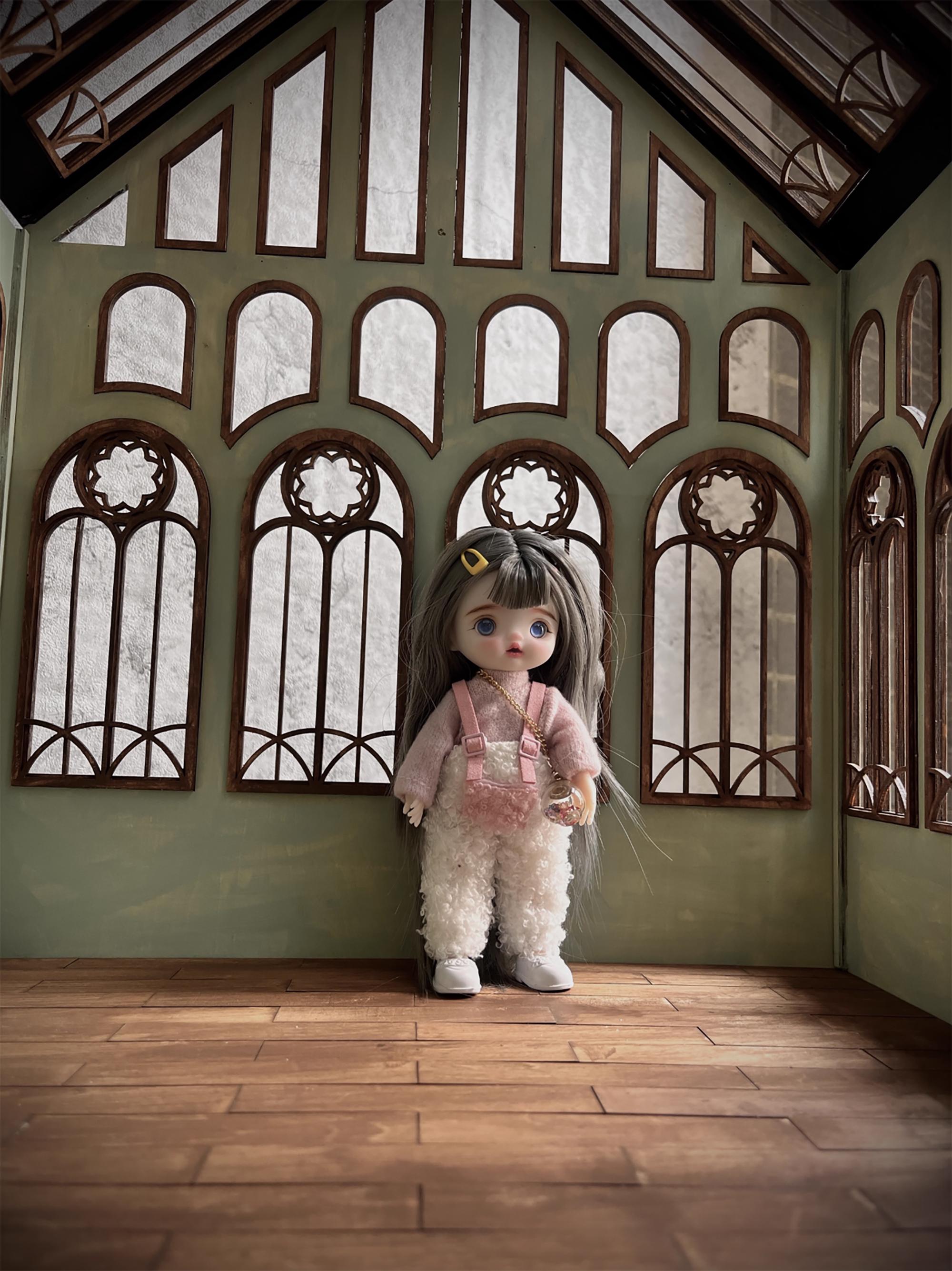 Cuteefun Kit Casa in Miniatura per Adulti da Costruire, 1: 24 Modello di Mini Casa Fai-da-Te con Mobili e Strumenti, Idea Regali Artigianale Creativi (Fiorista Sunshine