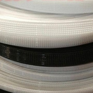 Craftuneed 1 Meter X Rigilene polyester boning easy sew on give shape to Garments black or white options