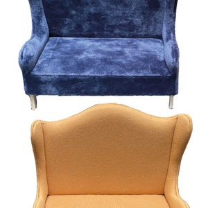 Craftuneed Handmade 1:6 miniature dollhouse sofa luxury classic look doll furniture