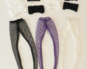 1:6 handmade 29cm - 30cm height doll lingerie or full length nylon tights One size