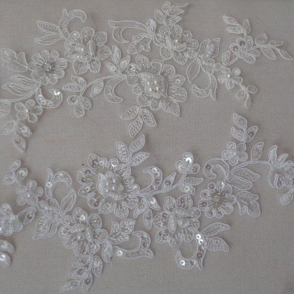 Lace Applique Etsy