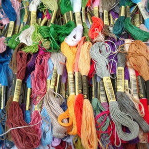 Embroidery cross stitch thread floss hand craft polyester sewing threads bundle