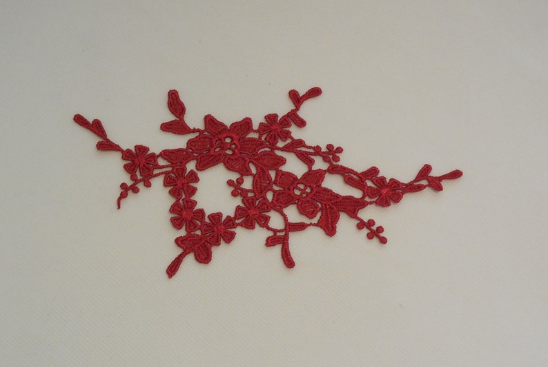 Floral Lace Applique / Dress Sewing Vintage Lace Motif Various Etsy UK