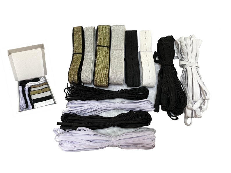 Job lot 12 types of elastic band elastic cord strap strings for Job lot 12 types of elastic band elastic cord strap strings for