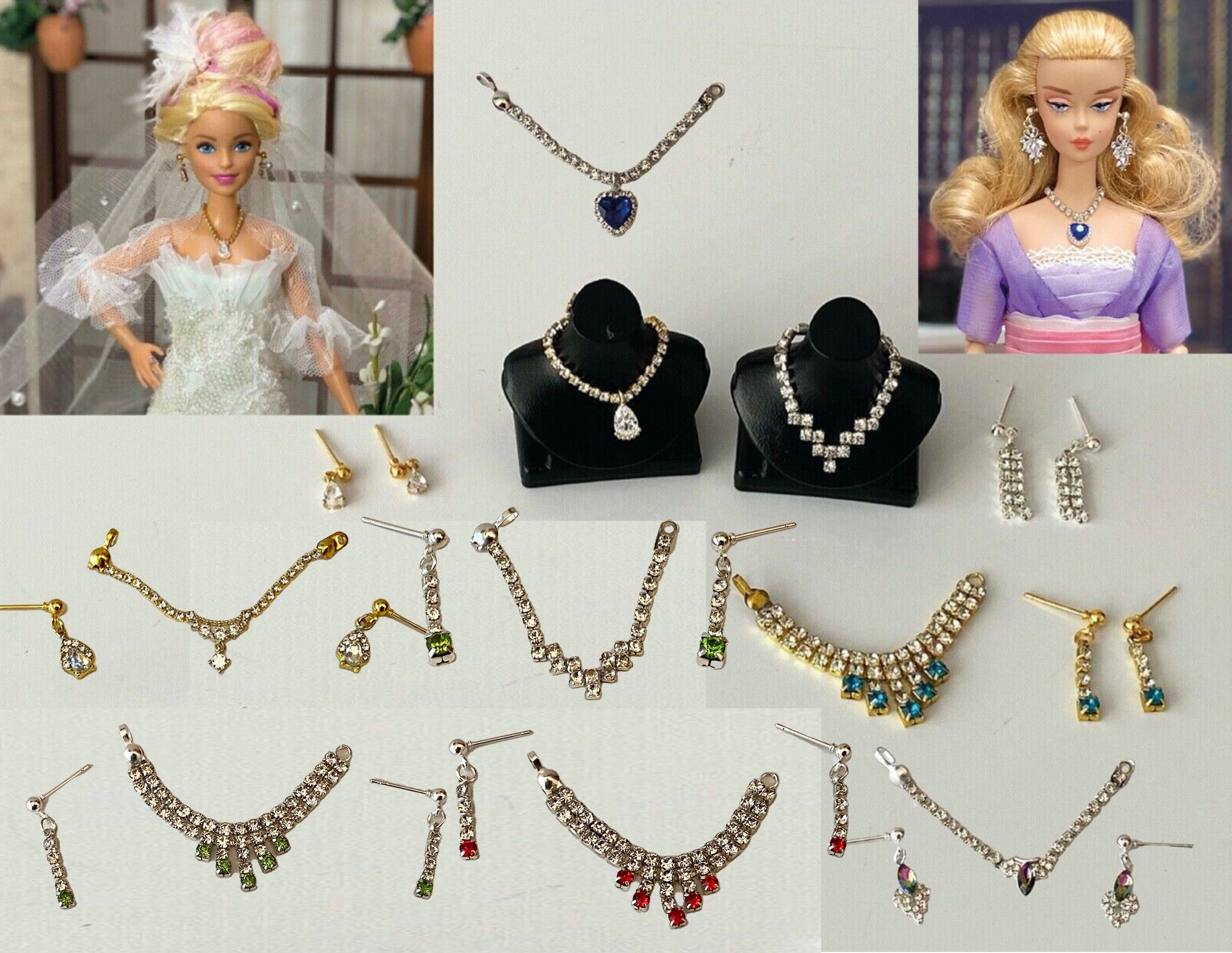 Jewelry for Barbie Doll 