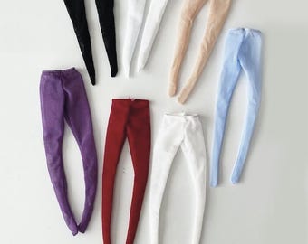 1/6 Scale Doll Tights: Handmade Nylon Miniature Stockings (29-30cm Doll Size)