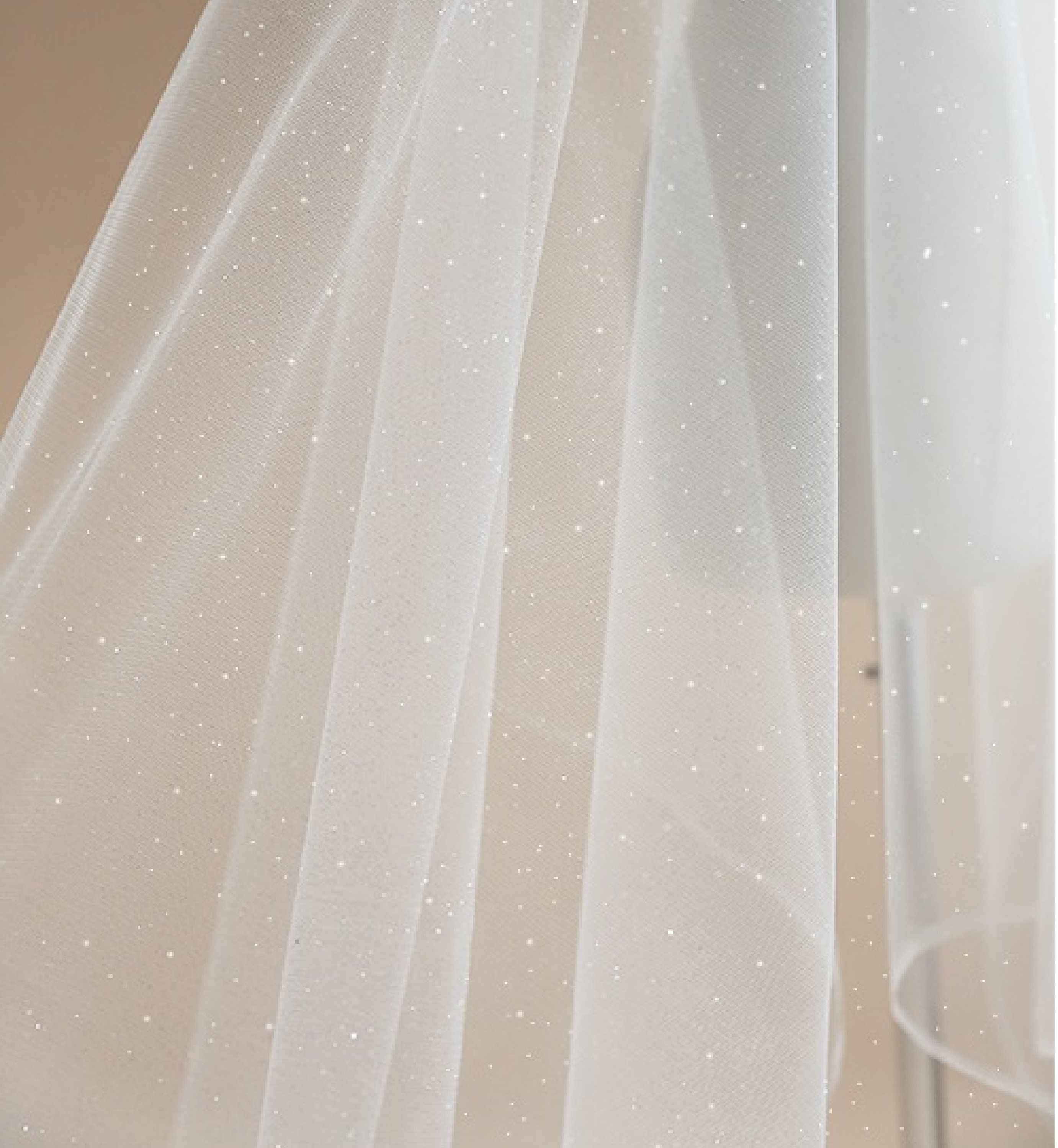 sparkle glitter ivory hard tulle dress making tulle fabric Etsy