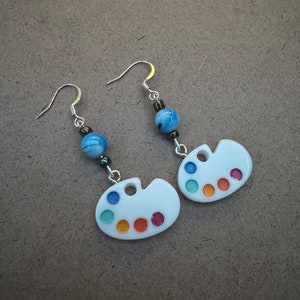 Paint Palette Earrings