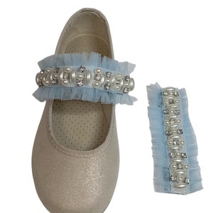 Footwear accessories for communion girls, godmothers, bridesmaids, bridesmaids, wedding guests, etc.