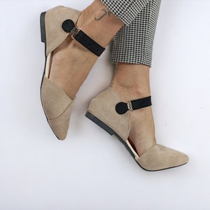 Detachable Shoe Strapfor loose fitting shoes. Shoe strap for Mary Jane Black color image 8
