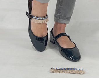 Deko für Armbänder für Mary Jane Schuhe und Sandalen