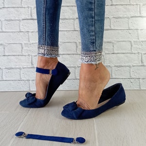 Abnehmbare Schuhriemen: Mary Jane Style, Heels, Wohnungen, Keile - LUCYCLIP