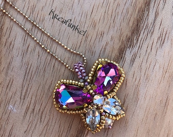 Collier papillon