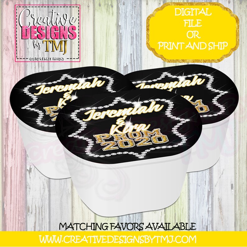 PROM SENDOFF Favors Prom Chip Bag Prom Party Favors Wedding Etsy