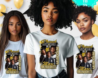 Senior Night Graduation T-Shirt Canva Template: Bold Senior Design 2026 (Instant Download)