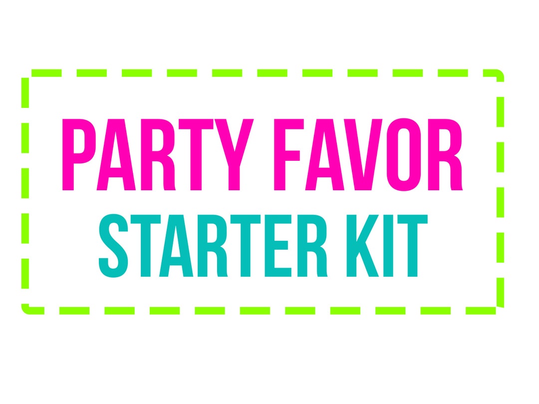 PARTY FAVOR STARTER Kit, Party Favor Business Kit, Custom Party Favor