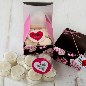 Coffee Scented Soy wax Tea Lights 8 PK in gift box 100% hand made in Australia with love. image 3