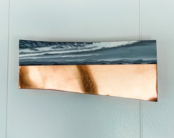 Kupferplatte Landschaft - in der Nähe von Teufels Badewanne 1