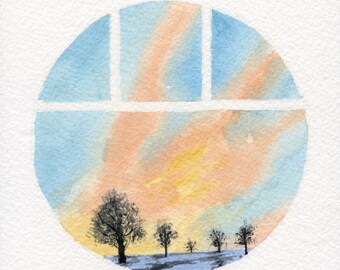 09 Mini Porthole Aquarell