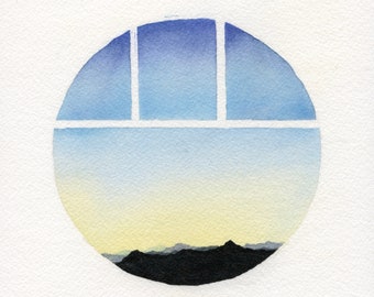 Mini-Porthole Aquarell 16