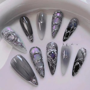 Coffin Nails - Etsy